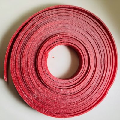 Belt Beeswax Red